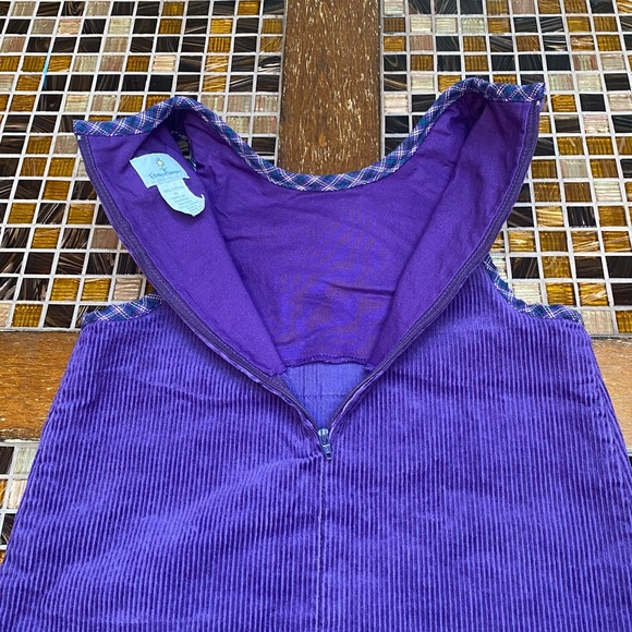Florence Eiseman Blueberry Corduroy Jumper Set - Picture 5 of 8